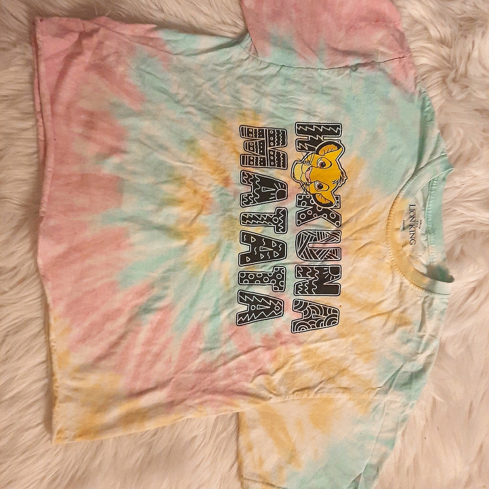 Tye dye crop top